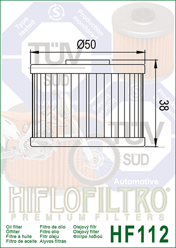 HIFLO HF112 Oliefilter
