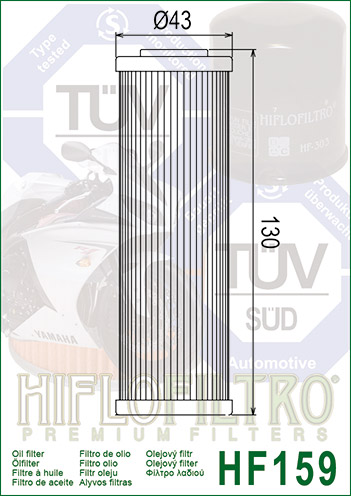 HIFLO HF159 Oliefilter