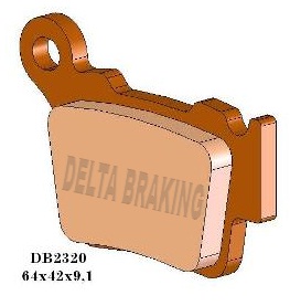 DELTA Brakepads MX Heavy Duty DB2320 bagbremse