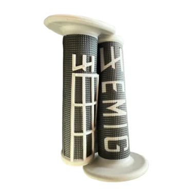 crosshåndtag grå/sort 22mm styr