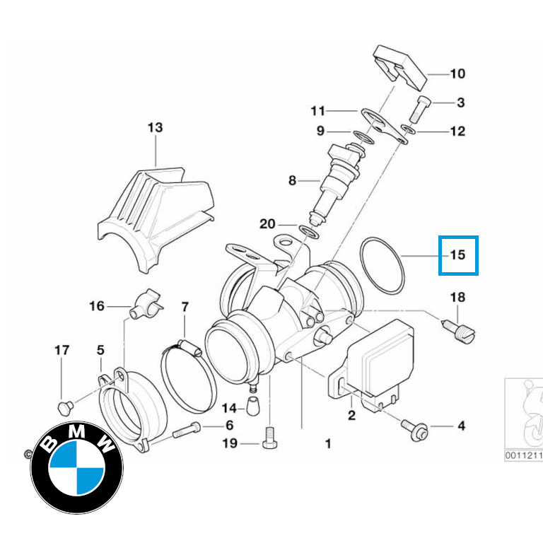 BMW O-ring 52×2 R1100/1150/850