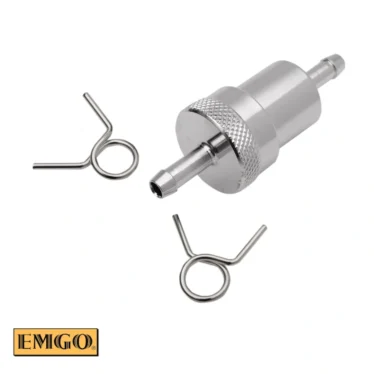 emgo benzinfilter ø6mm 1/4" brændstofsslange